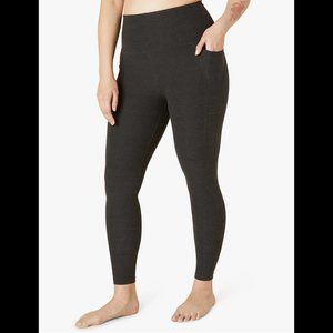 Beyond Yoga Spacedye Out Of Pocket High Waisted Midi Legging - Darkest Night